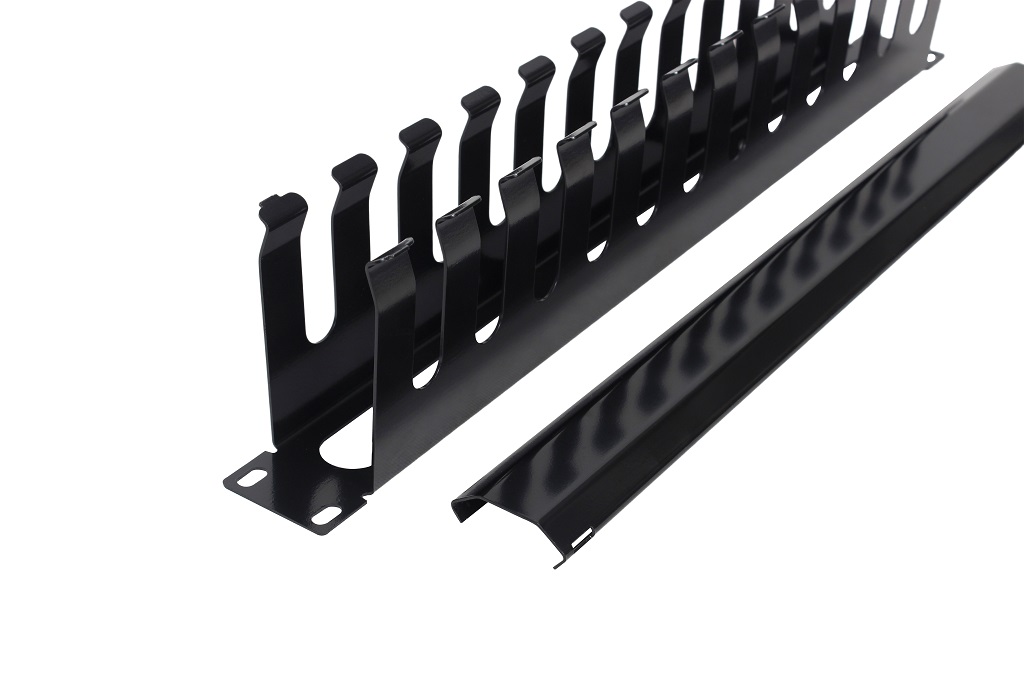 Black cable manager | SC Connectivity