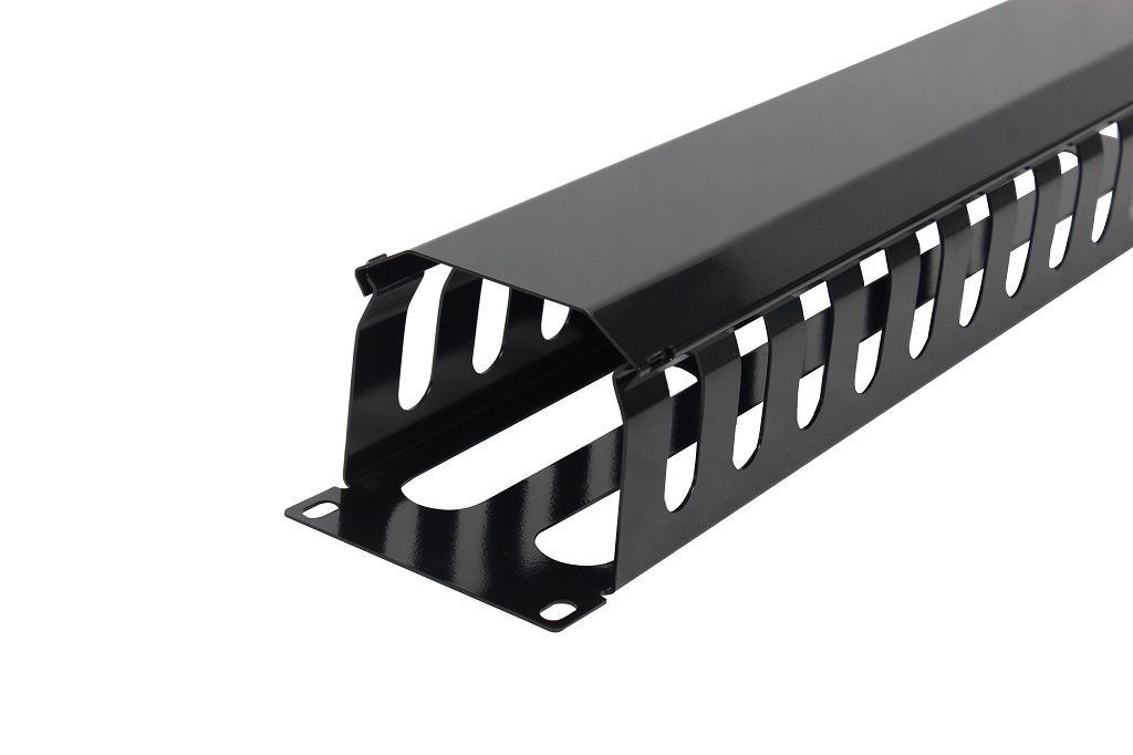 Black cable manager | SC Connectivity