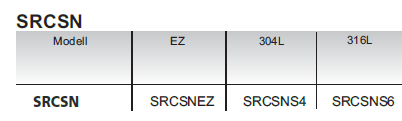 SRCSN product table | SC Connectivity